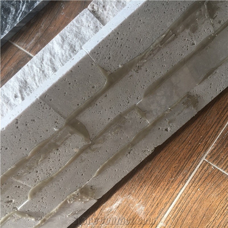 Travertine Feature Wall Cladding Stacked Ledge Culture Stone