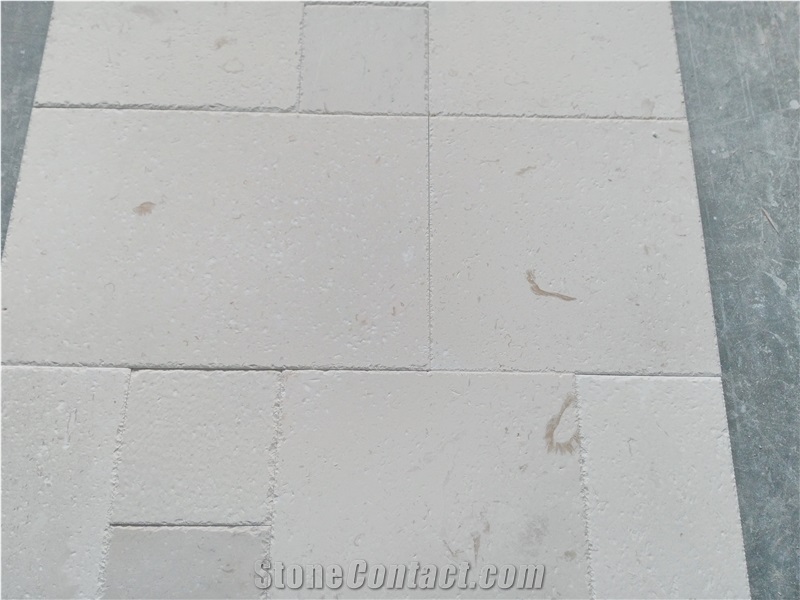 Shellstone Slabs, Tiles, Turkey White Limestone Tiles & Slabs