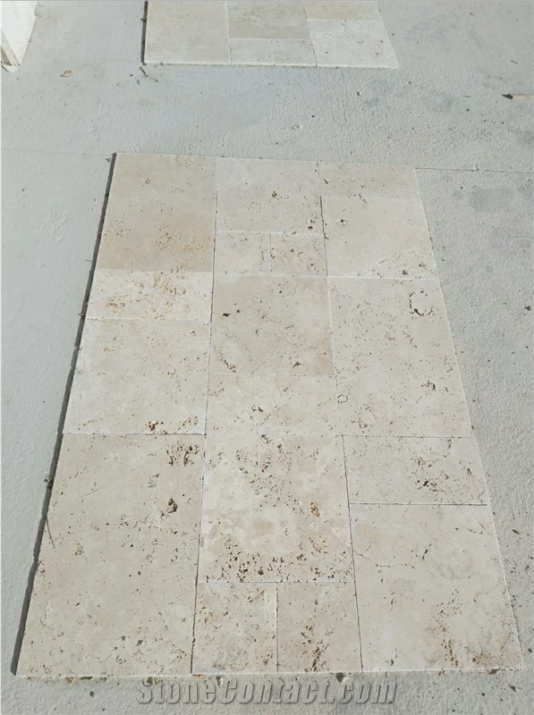 Travertine Light - Standard Travertine Tiles