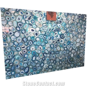 Luxury Blue Gemstone Semiprecious Stone Agate Jade Slab Luxury Blue Gemstone Semiprecious Stone Agate Jade Slab