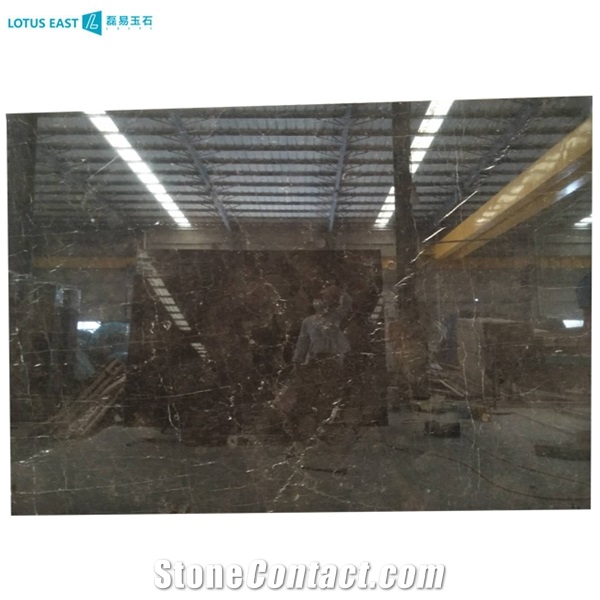 Brown Marble Chinese St.Laurent Marble Slabs For Decoration