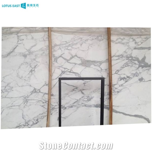 High Quality Calacatta White Slab For Background Wall