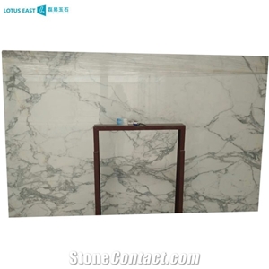 High Quality Calacatta White Slab For Background Wall