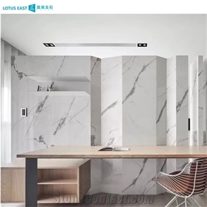 High Quality Calacatta White Slab For Background Wall