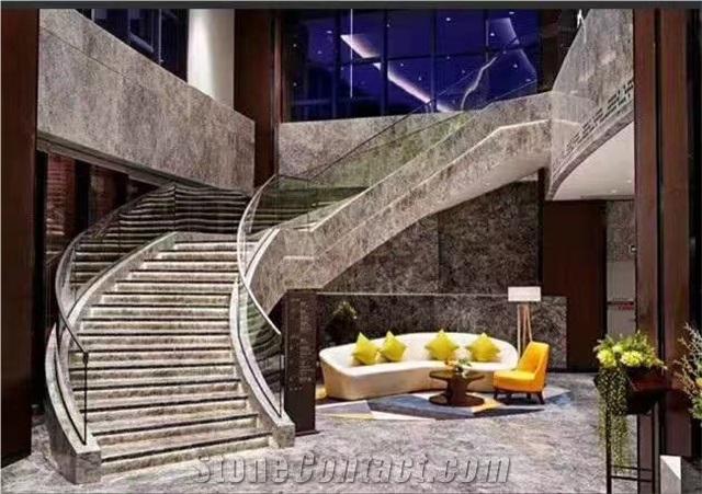 High Quality Polished Alpen Quartzite For Floor