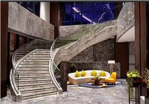High Quality Polished Alpen Quartzite For Floor