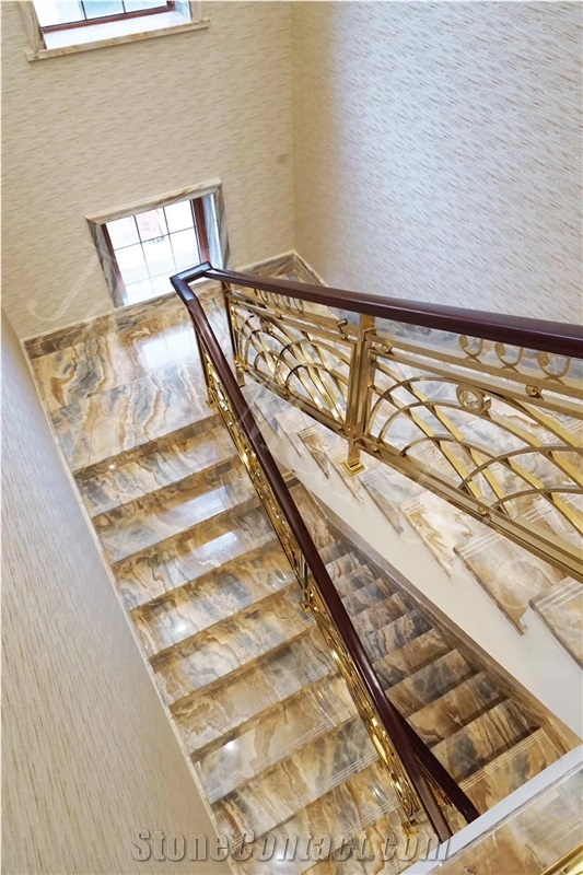 High Quality Polished Impression Lafite Marble For Wall