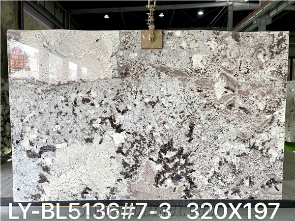 High Quality Polished Snow Mountain Granite For Decoration