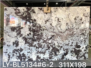 High Quality Polished Tourmaline Quartzite Slab Wall