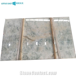 High Quality Polished White Ice Onyx Slab High Quality Polished White Ice Onyx Slab