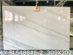 High Quality Polished White Pegasus Quartzite Slabs