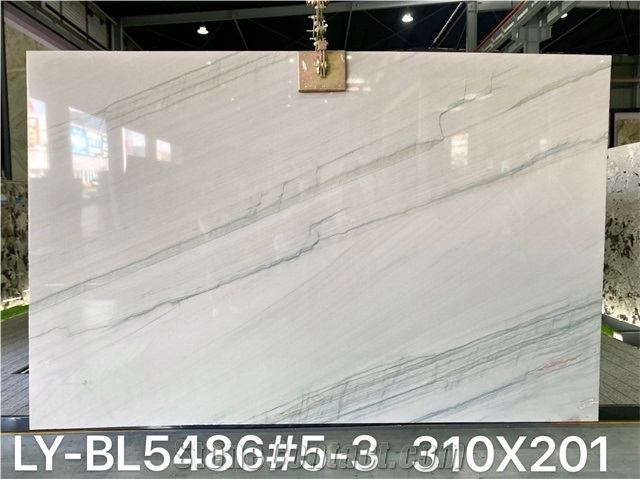 High Quality Polished White Pegasus Quartzite Slabs