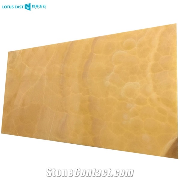 Polished Yellow Onyx Orange Onyx Slabs