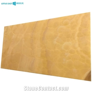 Polished Yellow Onyx Orange Onyx Slabs
