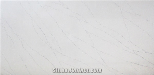 Calacatta Listra MS2011 Quartz Slabs