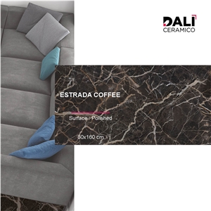 Estrada Coffee - Polished Porcelain Tiles