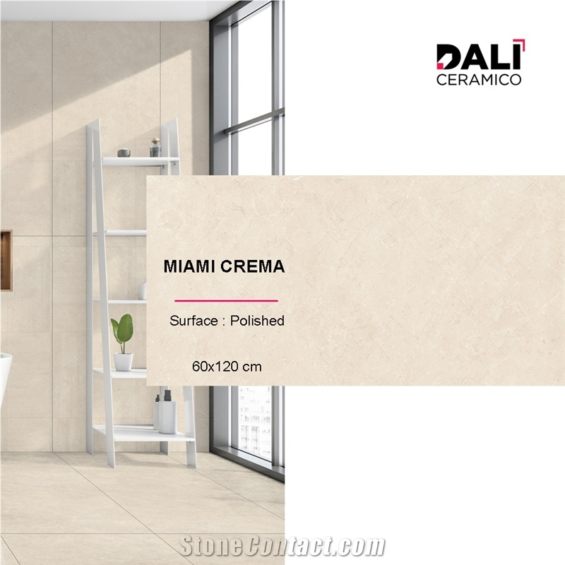 Miami Crema - Polished Porcelain Tiles