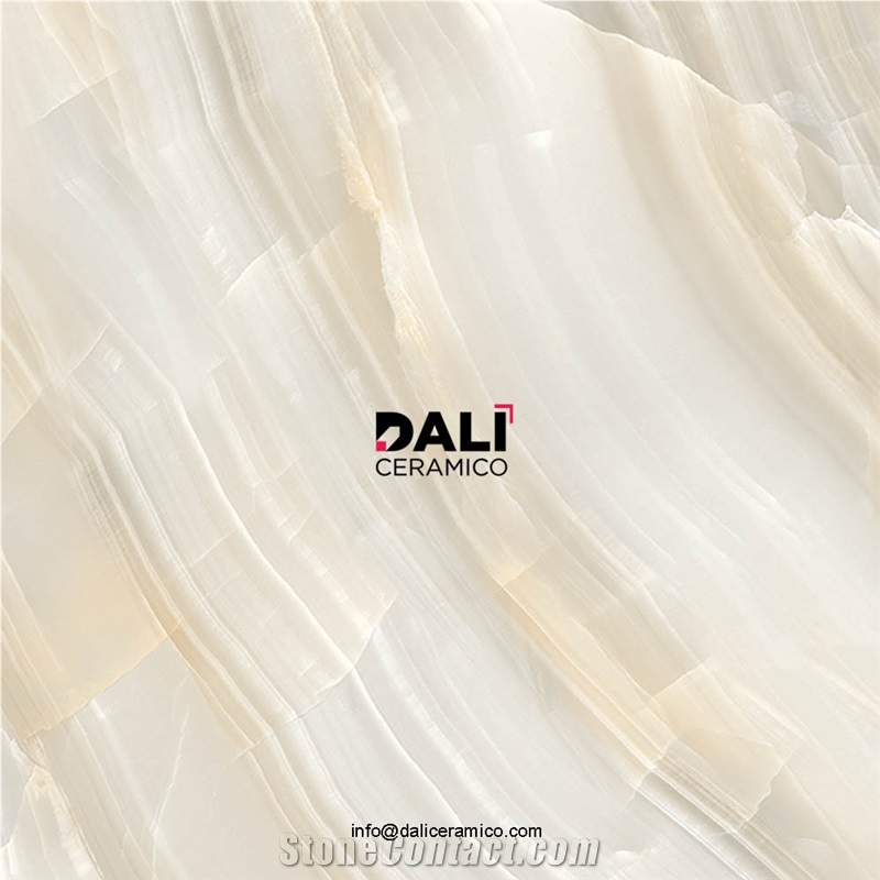 Onyx Mango Polished Porcelain Tiles