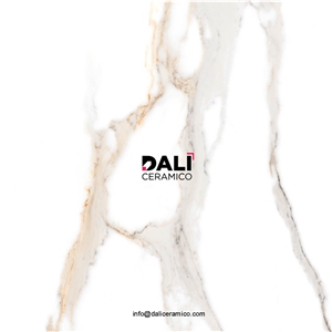 White Marble Looking Polished Porcelain Tiles