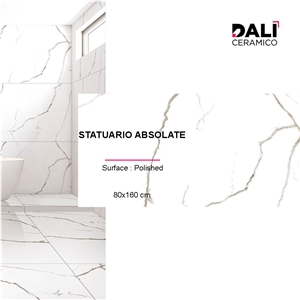 Statuario Absolate Porcelain Tiles
