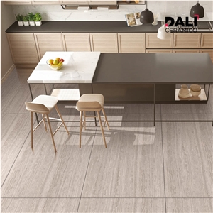 Travertine Grey Porcelain Tiles