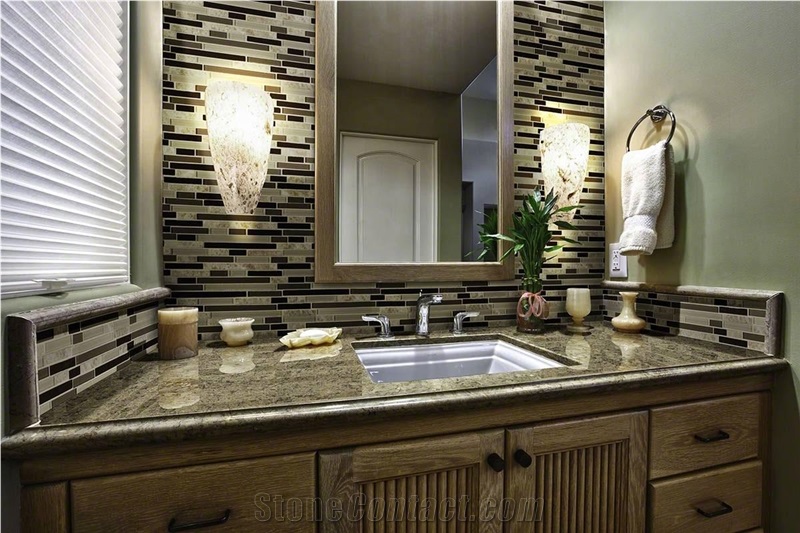 Amalfi Cafe Interlocking Porcelain,Glass Mix Mosaic