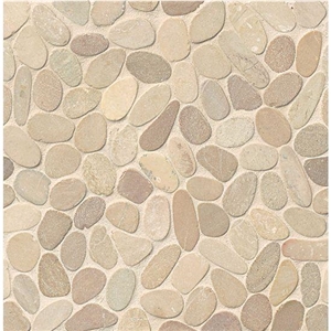 Hemisphere Antigua Pebble Matte, Unglazed Mosaic