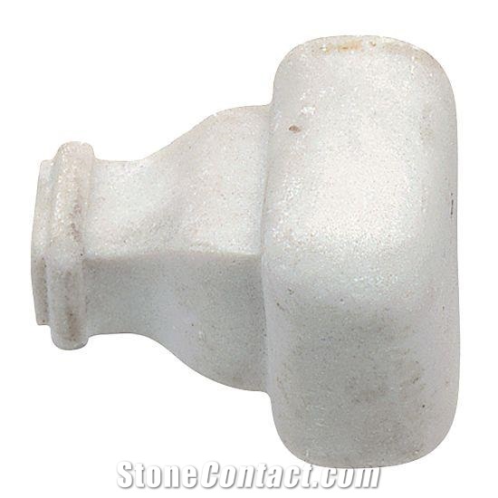 Marmi Di Napoli Calacatta Matte 2X2.25 Porcelain Chair Rail Corner