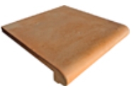 Mexican Saltillo 12X12 Clay Pool Coping (Special Order)