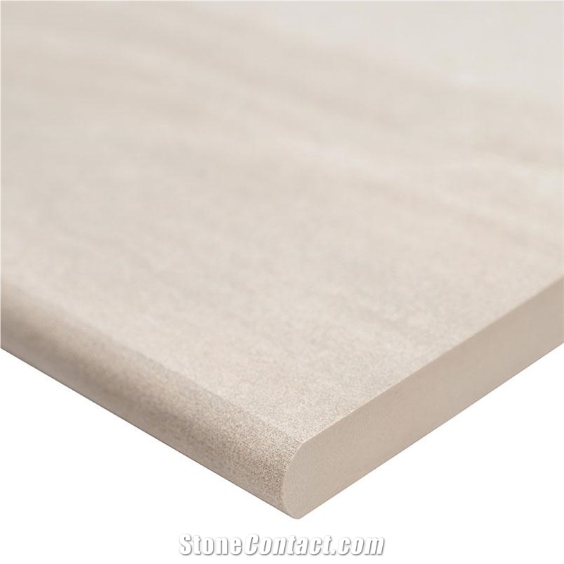 Praia Crema Matte 13X24 Porcelain Coping