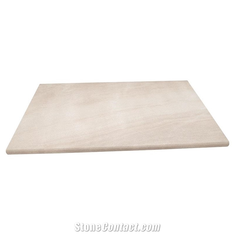 Praia Crema Matte 13X24 Porcelain Coping