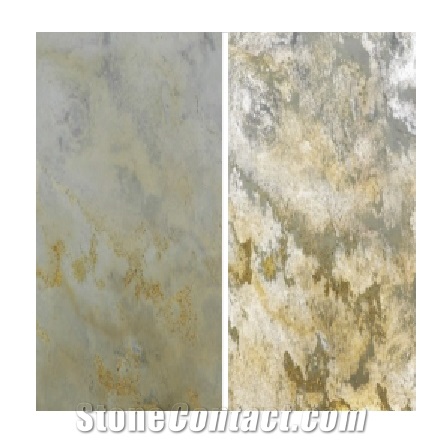 Ultra Thin Versalite Black Lite Translucent Stone Veneer Panels Indian Autumn Missing Slate