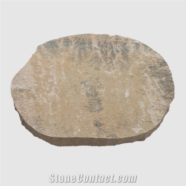 Autumn Mist Sandstone Tile Random Textured 1.25" Step Stone