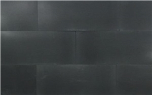 Basalt Black Tile 12X24 Honed 0.4 In