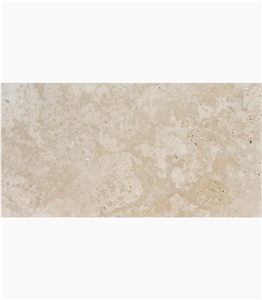 Ivory Travertine Pool Paver 16X24 Tumbled 3 Cm