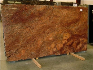 Juparana Bordeaux Granite Slab