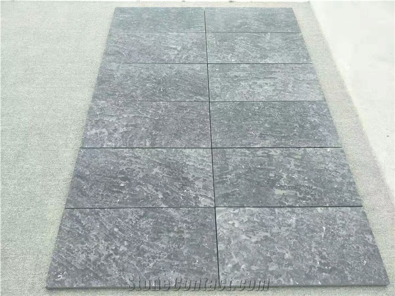Black Limestone Flamed Wall Tile Floor Tile