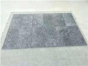 Black Limestone Flamed Wall Tile Floor Tile