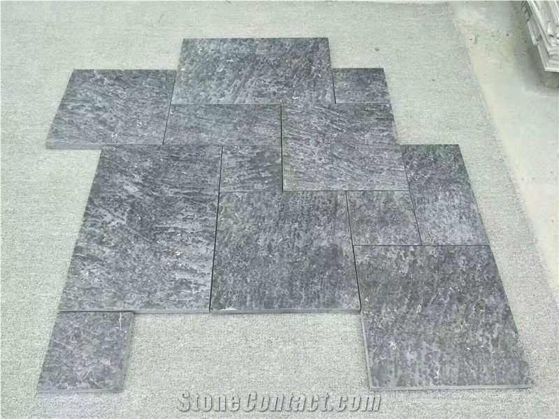 Black Limestone Flamed Wall Tile Floor Tile