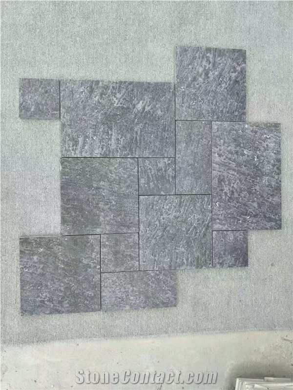 Black Limestone Flamed Wall Tile Floor Tile