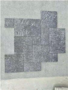 Black Limestone Flamed Wall Tile Floor Tile