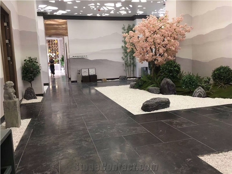 Black Limestone  Wall Tile Floor Tile Wall Cladding
