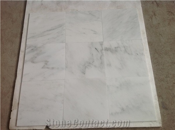 Eastern White Marble Oriental White China Statuarytile 12X12