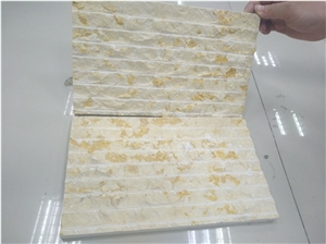 Galala Beige Marble Waterfall Stone