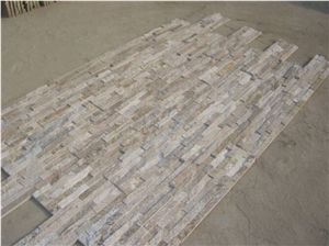 Golden White Quartzite Ledge Stone