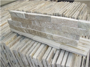 Golden White Quartzite Ledge Stone