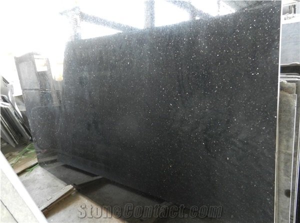 India Black Galaxy Granite Galaxy Black Granite
