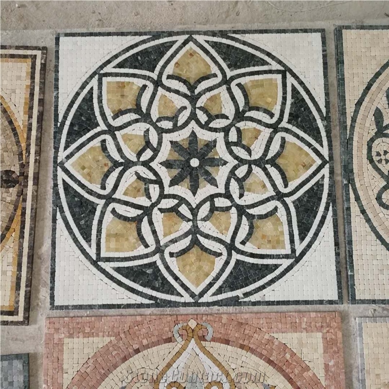 Marble Water Jet Mosaic Tile Lobby Tile