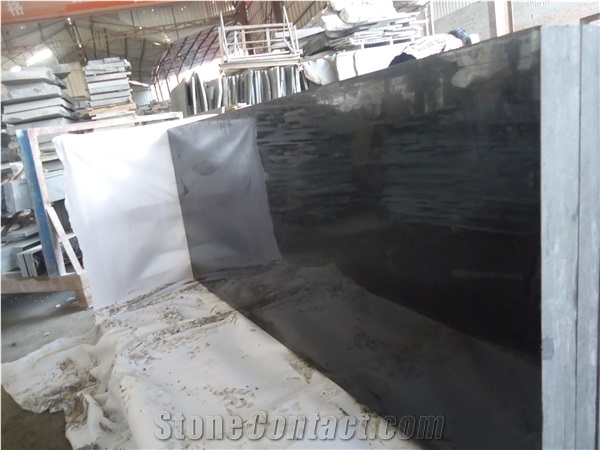 Mongolia Black Granite Absolute Black Mongolian Black Tile