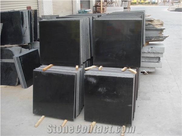 Mongolia Black Granite Absolute Black Mongolian Black Tile